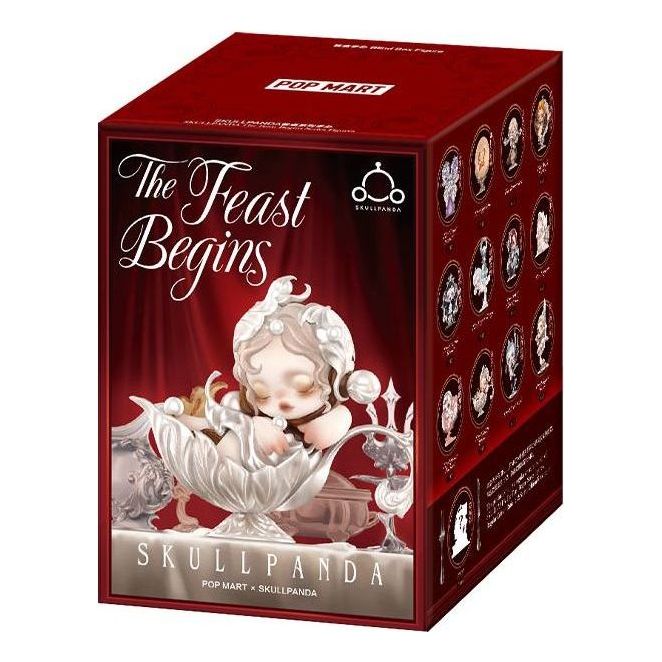 Pop Mart SKULLPANDA The Feast Begins Series Figures Sealed Case (1 Blind Box) PPMT-2510-0053-991459745