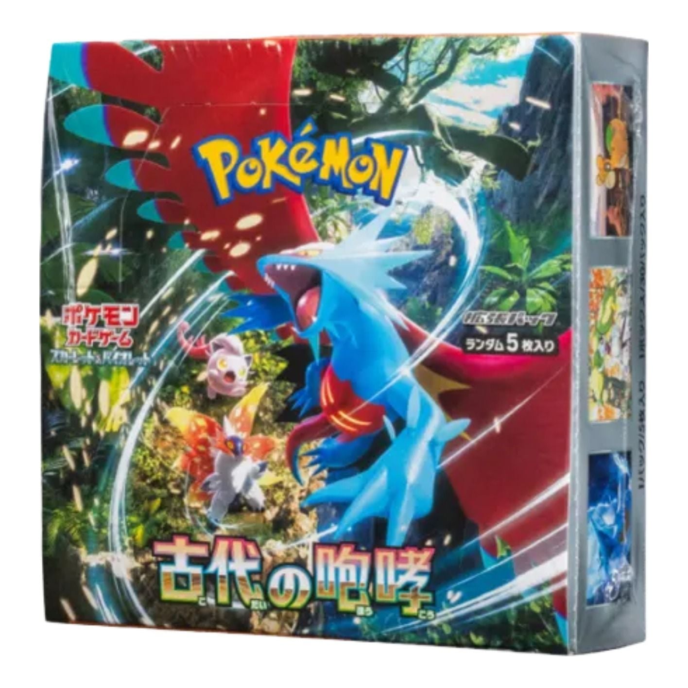 Pokemon Card Scarlet & Violet Expansion Pack Box 'Ancient roar' PKMN-TCG-SV4K-140591