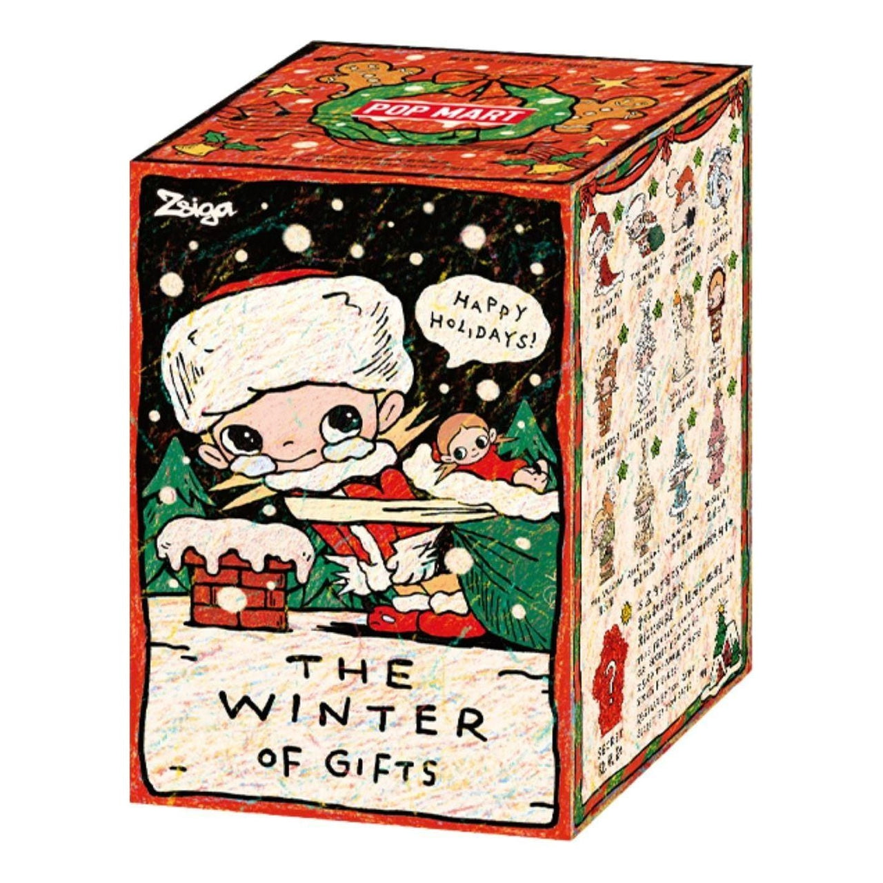 Pop Mart Zsiga The Winter of Gifts Series Figures Sealed Case (1 Blind Box) PPMT-2511-0010-1000812495