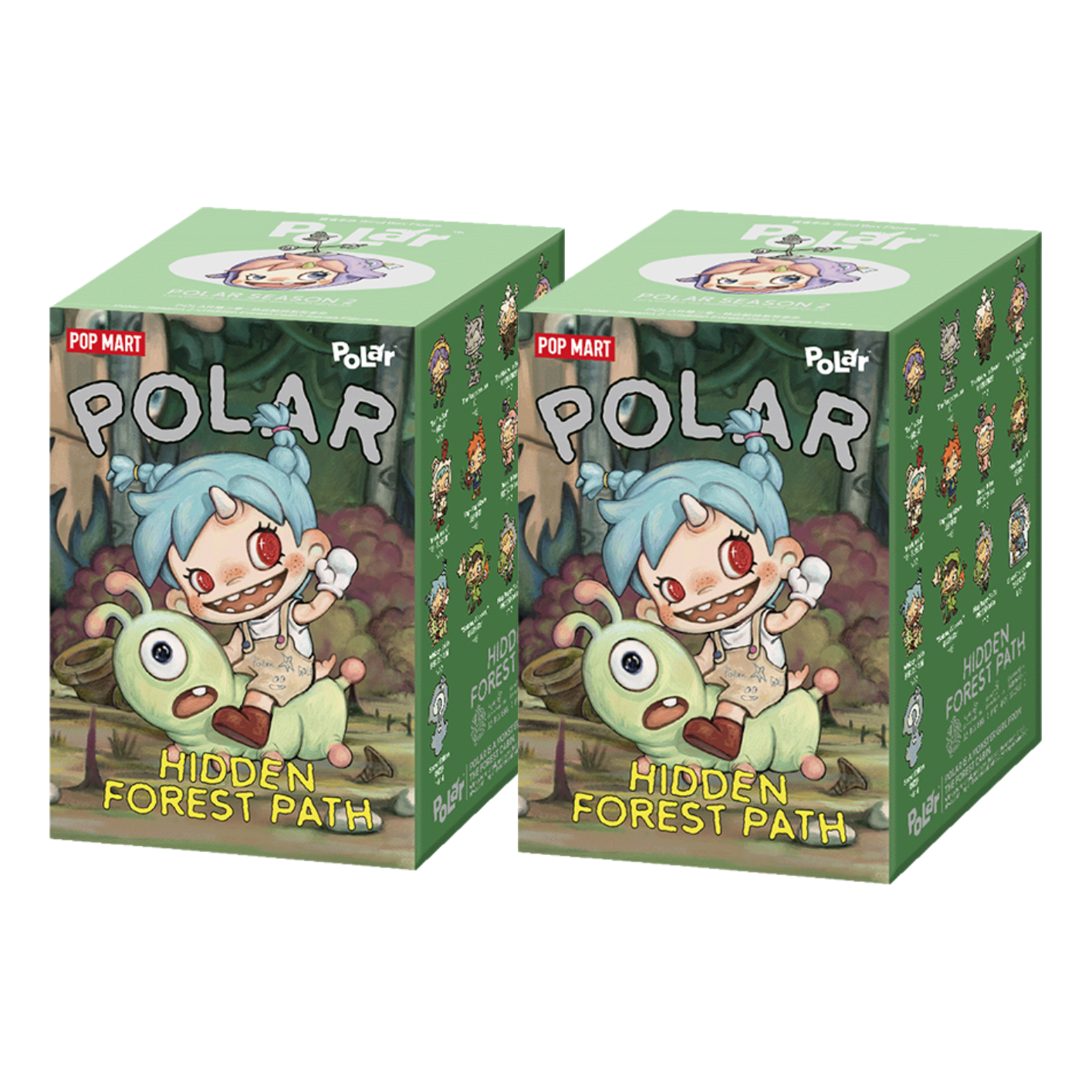 Pop Mart Polar Season 2 Hidden Forest Path Series Figures Sealed Cases (2 Blind Boxes) PPMT-2511-0017-1000921216