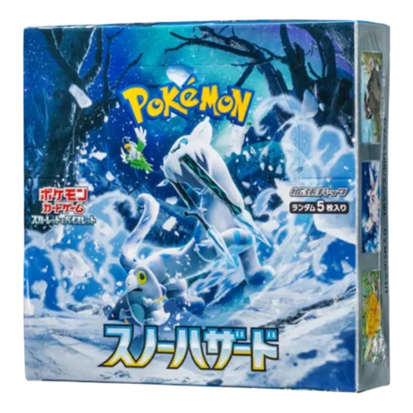 Pokemon Card Scarlet & Violet Expansion Pack Box 'Snow Hazard' PKMN-TCG-SV2P-116897