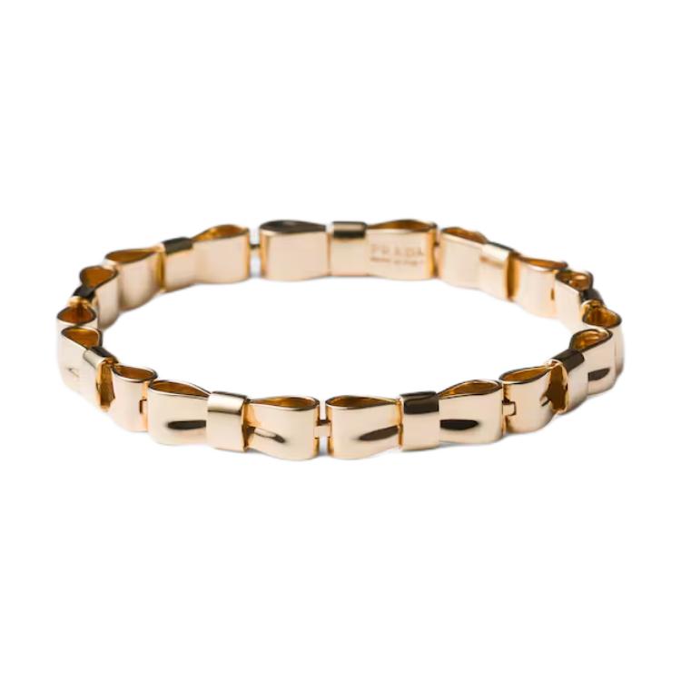 PRADA 18K Gold Bracelets Women's Gold