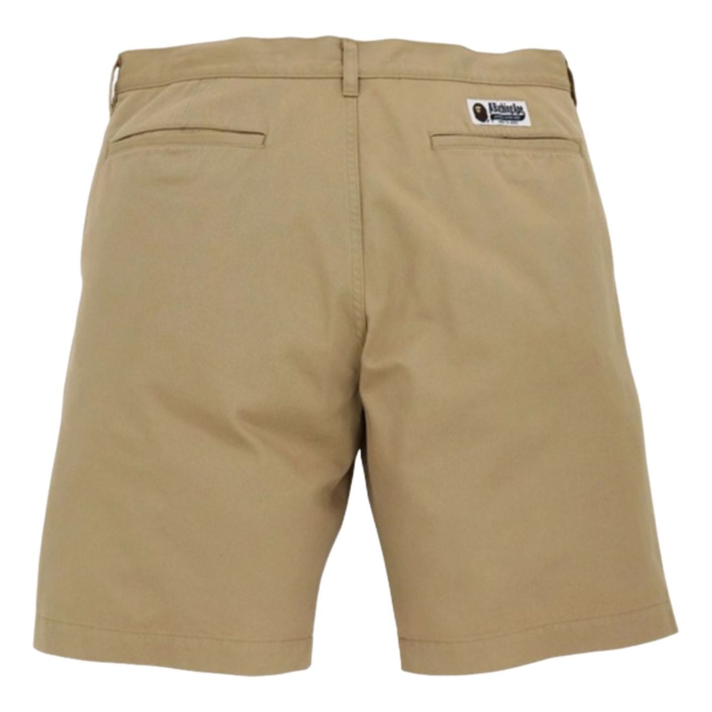 A Bathing Ape One Point Chino Shorts 'Khaki' 1H80-153-007-KHA