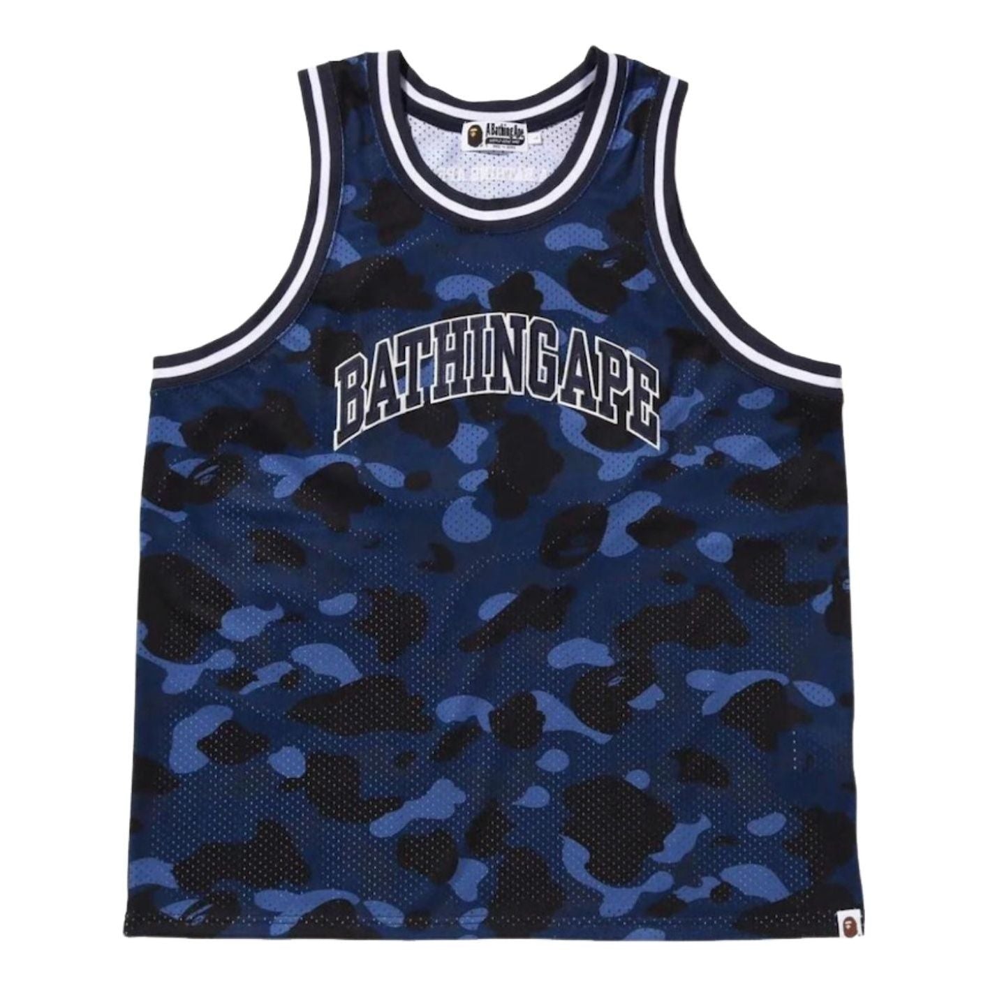 A Bathing Ape Color Camo Jersey 'Blue' 1I30-108-019-BLU