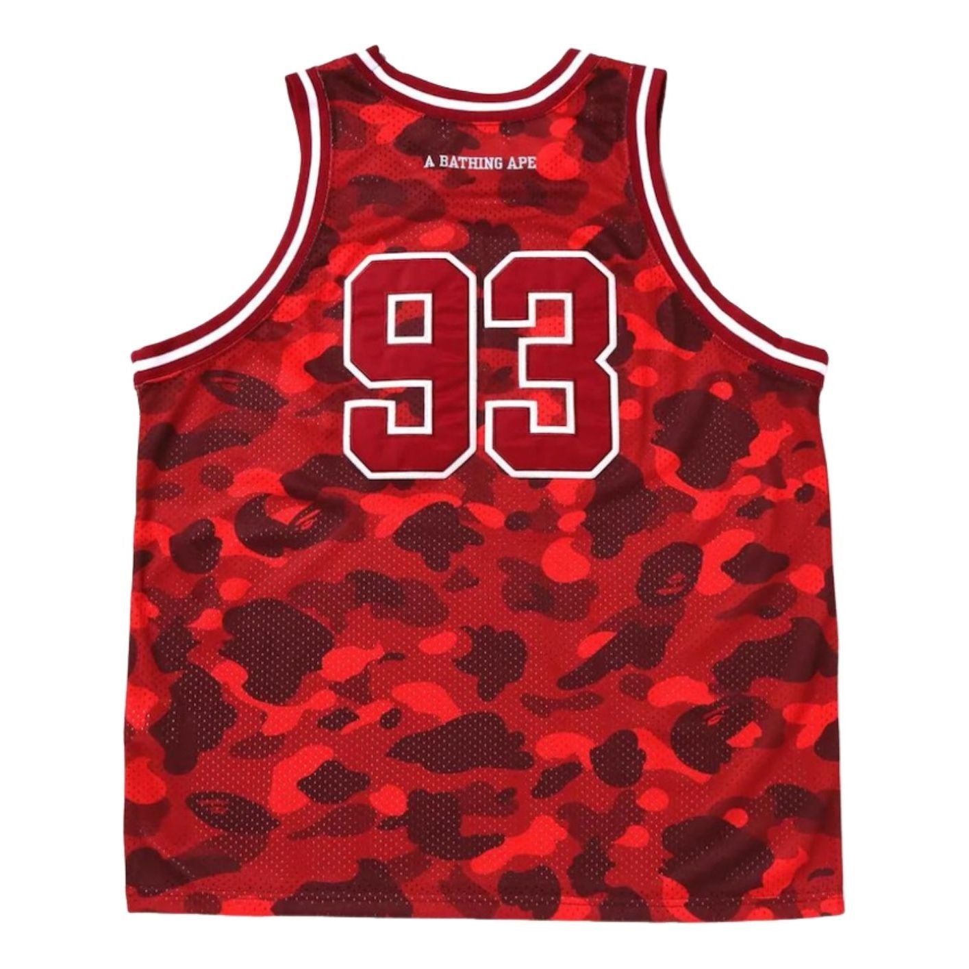 A Bathing Ape Color Camo Jersey 'Red' 1I30-108-019-RED
