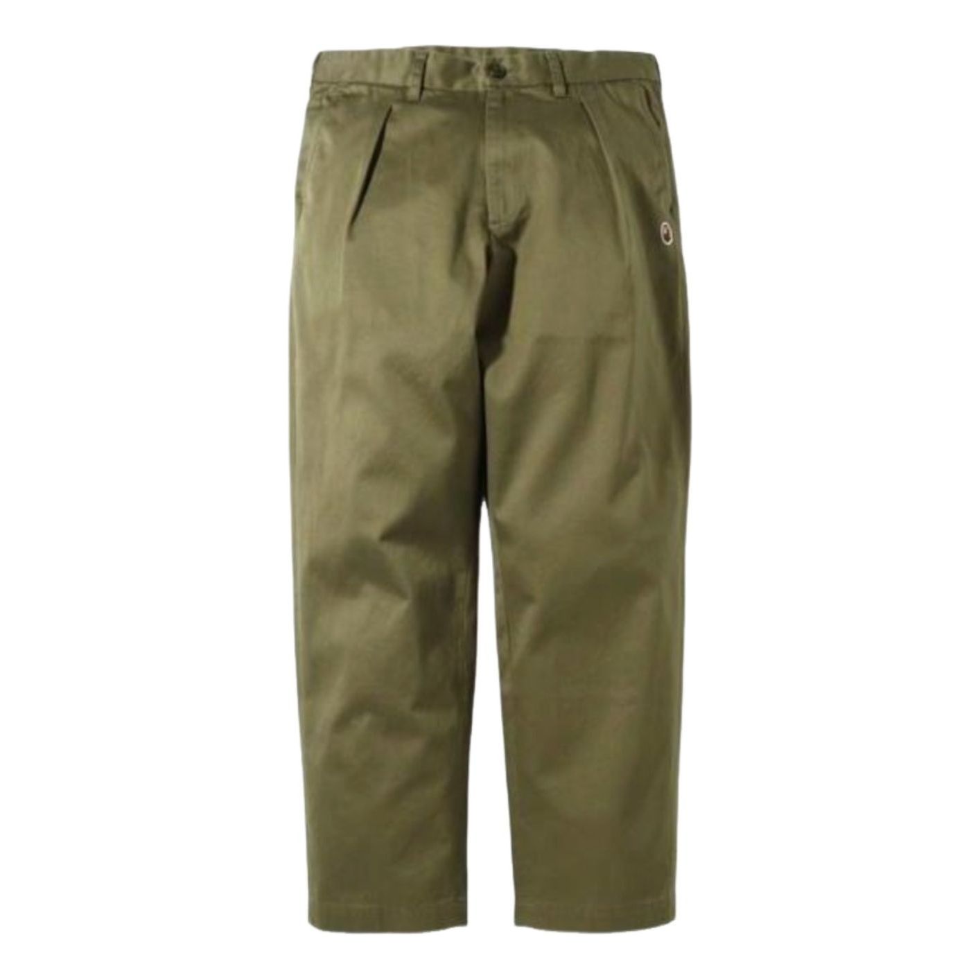 A Bathing Ape One Point Loose Fit Chino Pants 'Green' 1I30-152-018-GRN