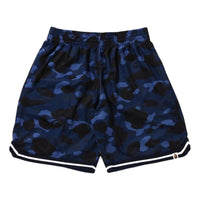 A Bathing Ape Color Camo Wide Fit Shorts 'Blue' 1I30-153-019-BLU