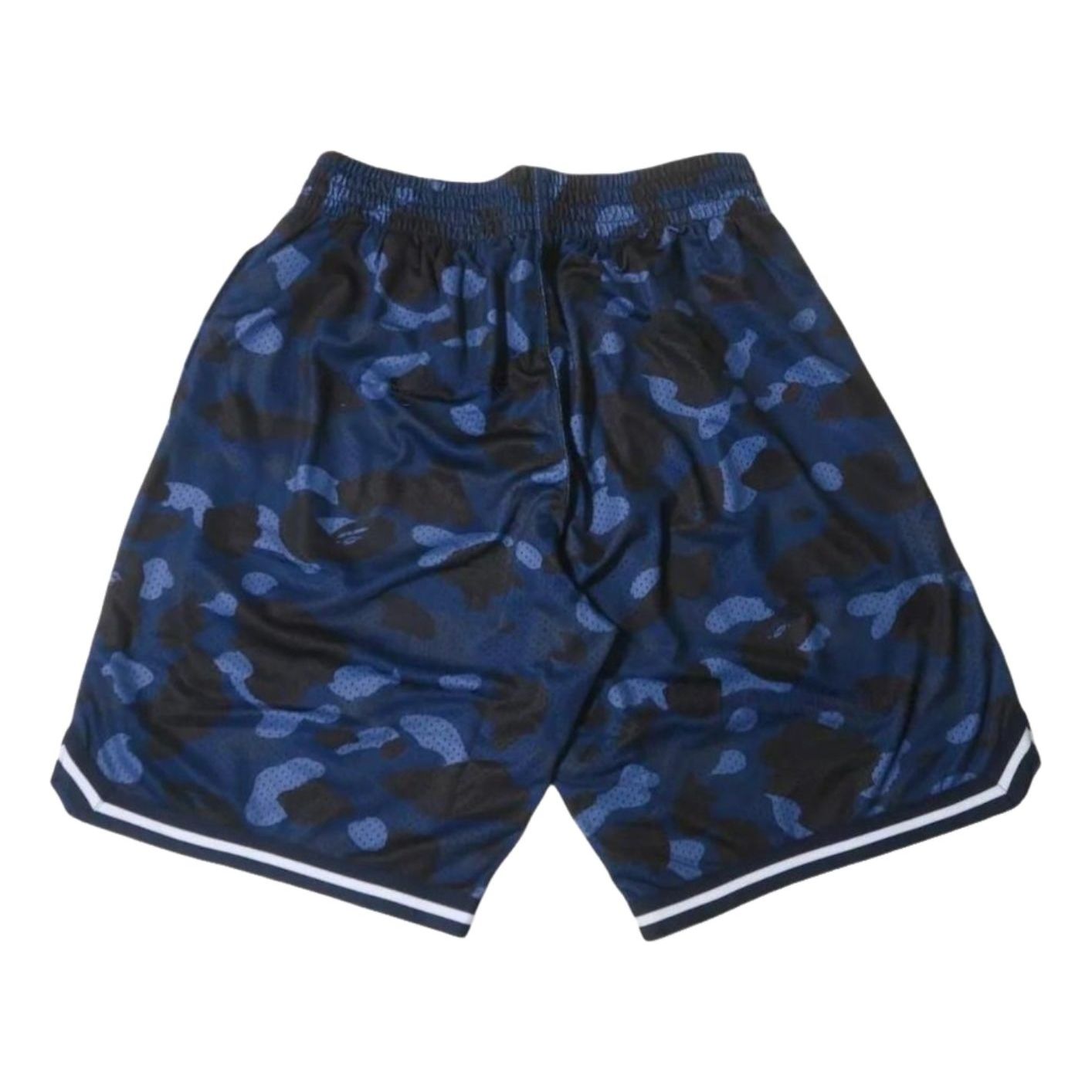 A Bathing Ape Color Camo Wide Fit Shorts 'Blue' 1I30-153-019-BLU