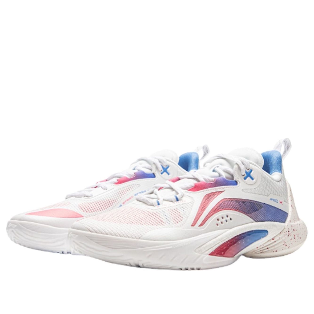 Li-Ning Speed 10 'White Pink Blue' ABAT085-76