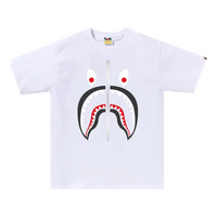 A Bathing Ape Mad Shark T-Shirt 'White' 1J80-110-059-WHT