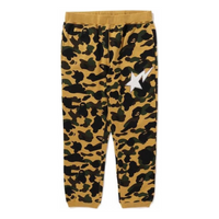 A Bathing Ape 1st Camo Sweat Pants 'Yellow' 1J80-152-002-YEL