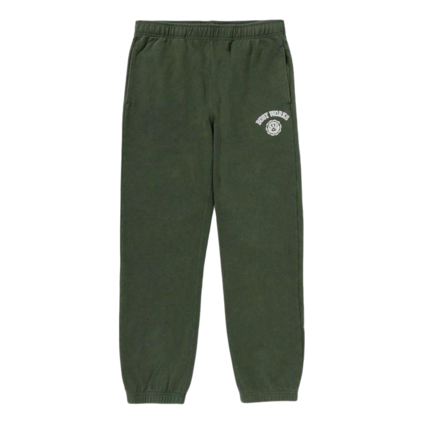 A Bathing Ape BAPE Busy Works Sweat Pants 'Green' 1J80-152-014-GRN