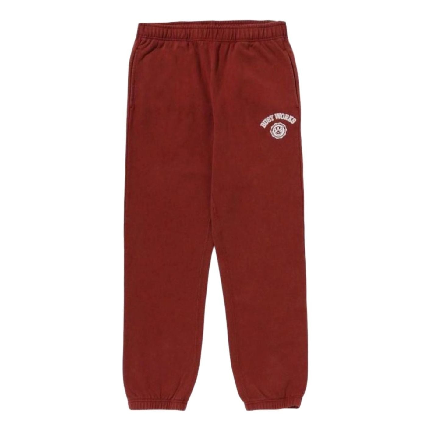 A Bathing Ape BAPE Busy Works Sweat Pants 'Red' 1J80-152-014-RED