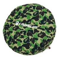 A Bathing Ape BAPE ABC Camo A Bathing Ape Circle Fluffy Beads Cushion 'Green' 1H20-182-070-GRN