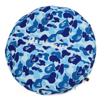 A Bathing Ape BAPE ABC Camo A Bathing Ape Circle Fluffy Beads Cushion 'Blue' 1H20-182-070-BLU