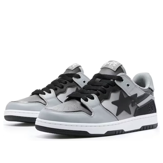 A Bathing Ape Bape SK8 Sta 'Grey Gradation' 1I70-191-021