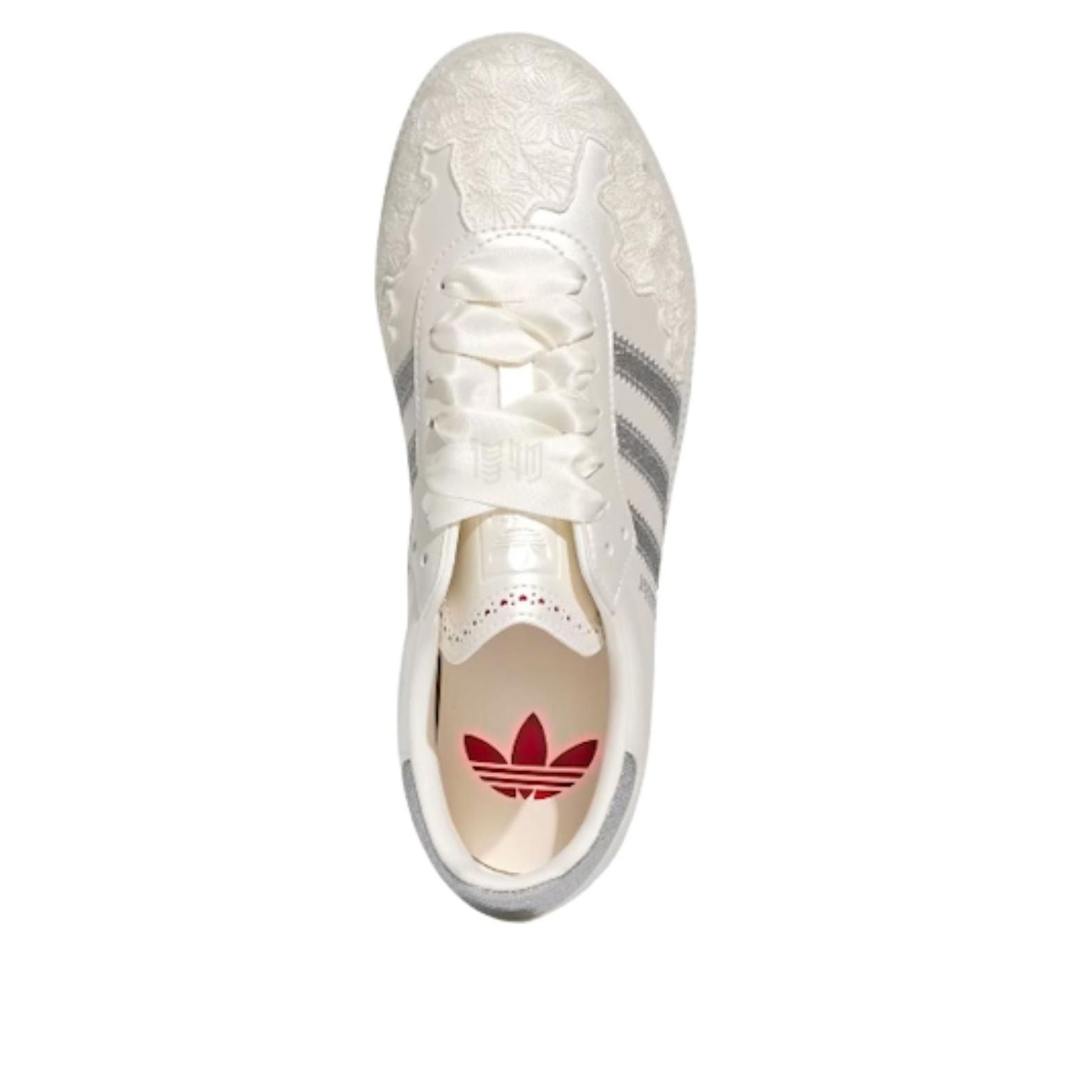 (WMNS) adidas Samba OG 'Chalk White Silver Metallic' HP3658