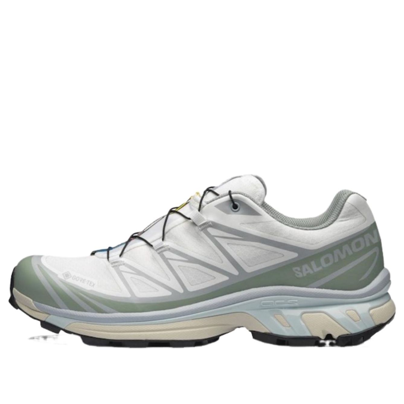 SALOMON XT-6 Gore-tex 'White Green Milieu' 479900
