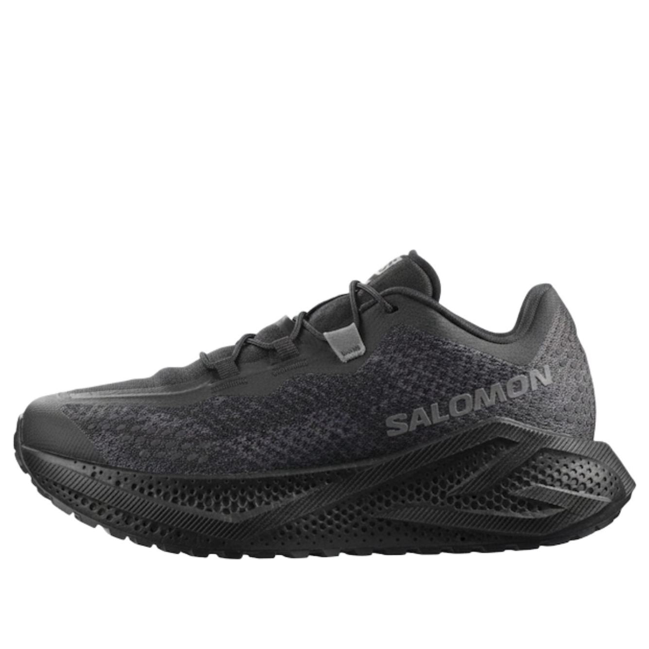 (WMNS) SALOMON Areo Glide 4 GRVL 'Black Asphalt' 491751