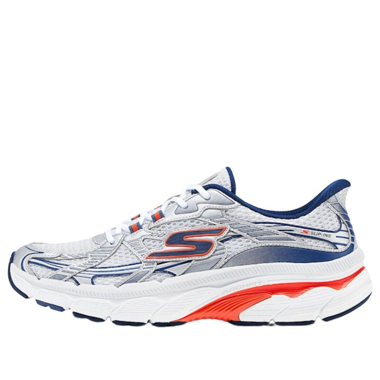 Skechers Go Run 'White Navy' 221103-WNV