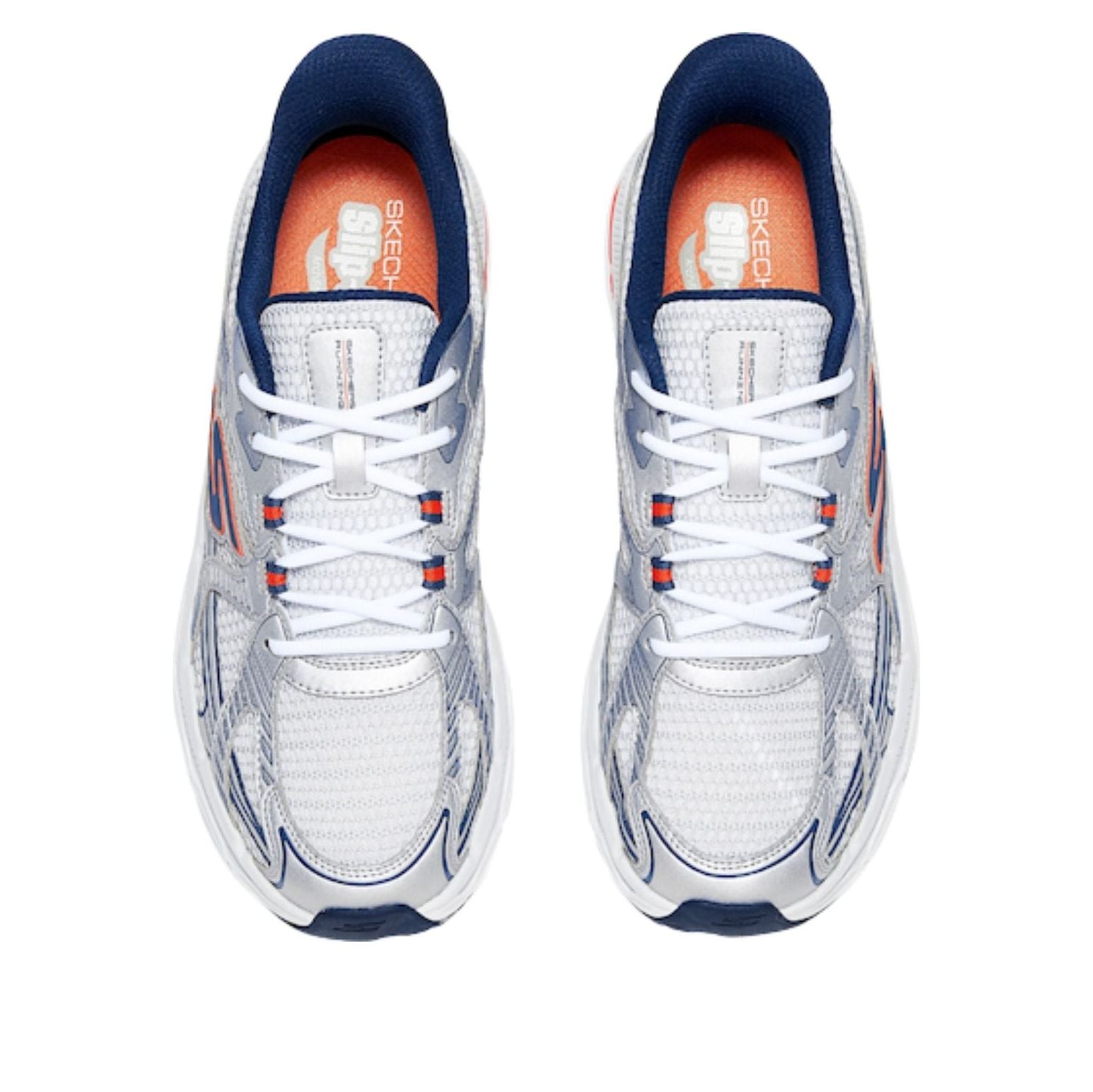 Skechers Go Run 'White Navy' 221103-WNV