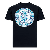 BAPE ABC Camo Busy Works T-Shirt 'Black Blue' 001TEI301006M-BLKBLUE