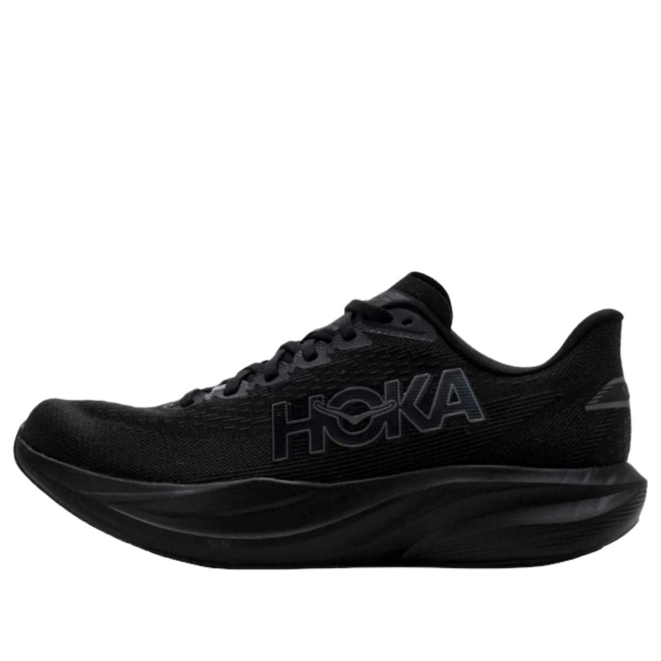 (WMNS) HOKA ONE ONE Mach 7 'Black Black' 1171938-BBLC