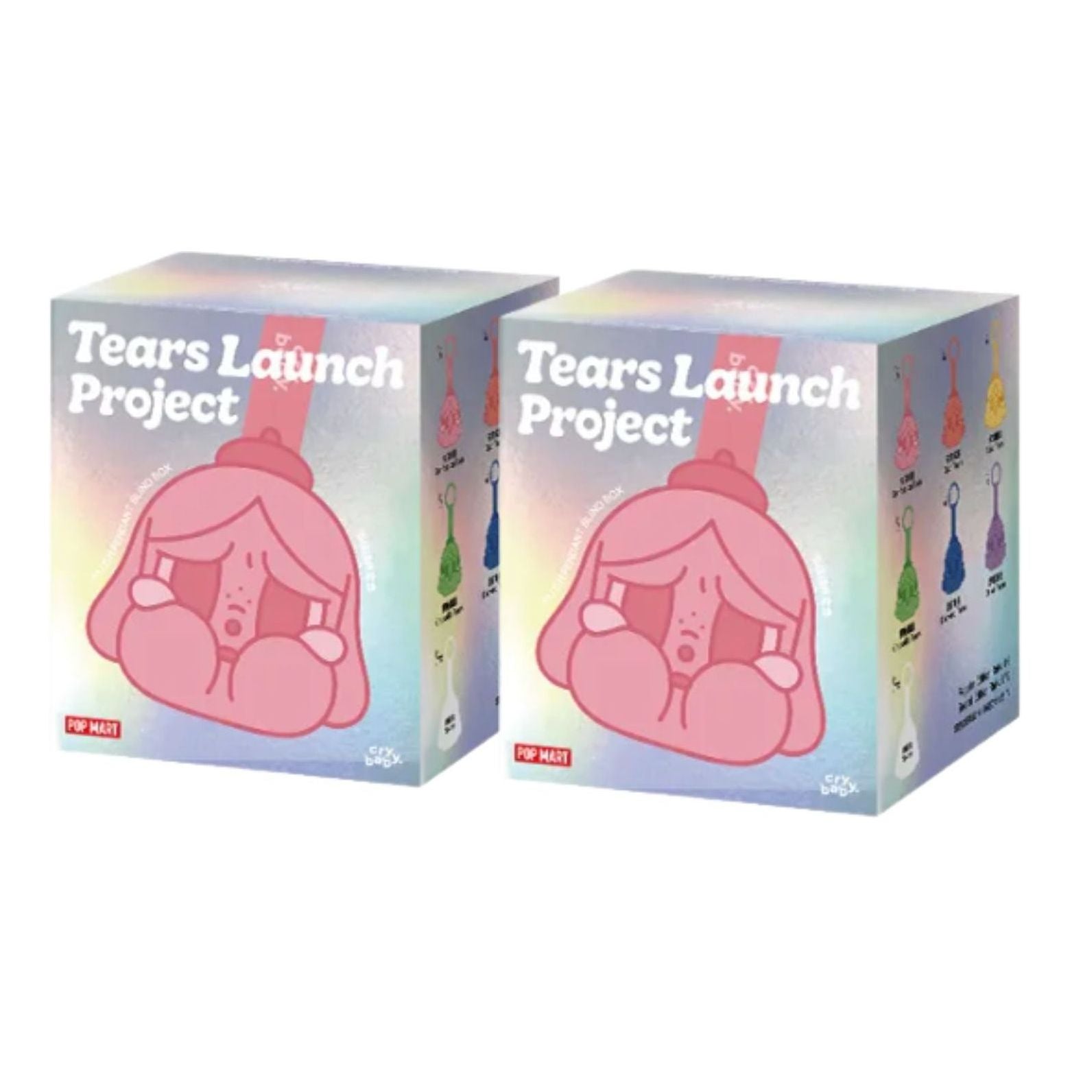 Pop Mart CRYBABY Tears Launch Project Series Plush Pendant Sealed Case (2 Blind Boxes) PPMT-2602-0021-1069343470