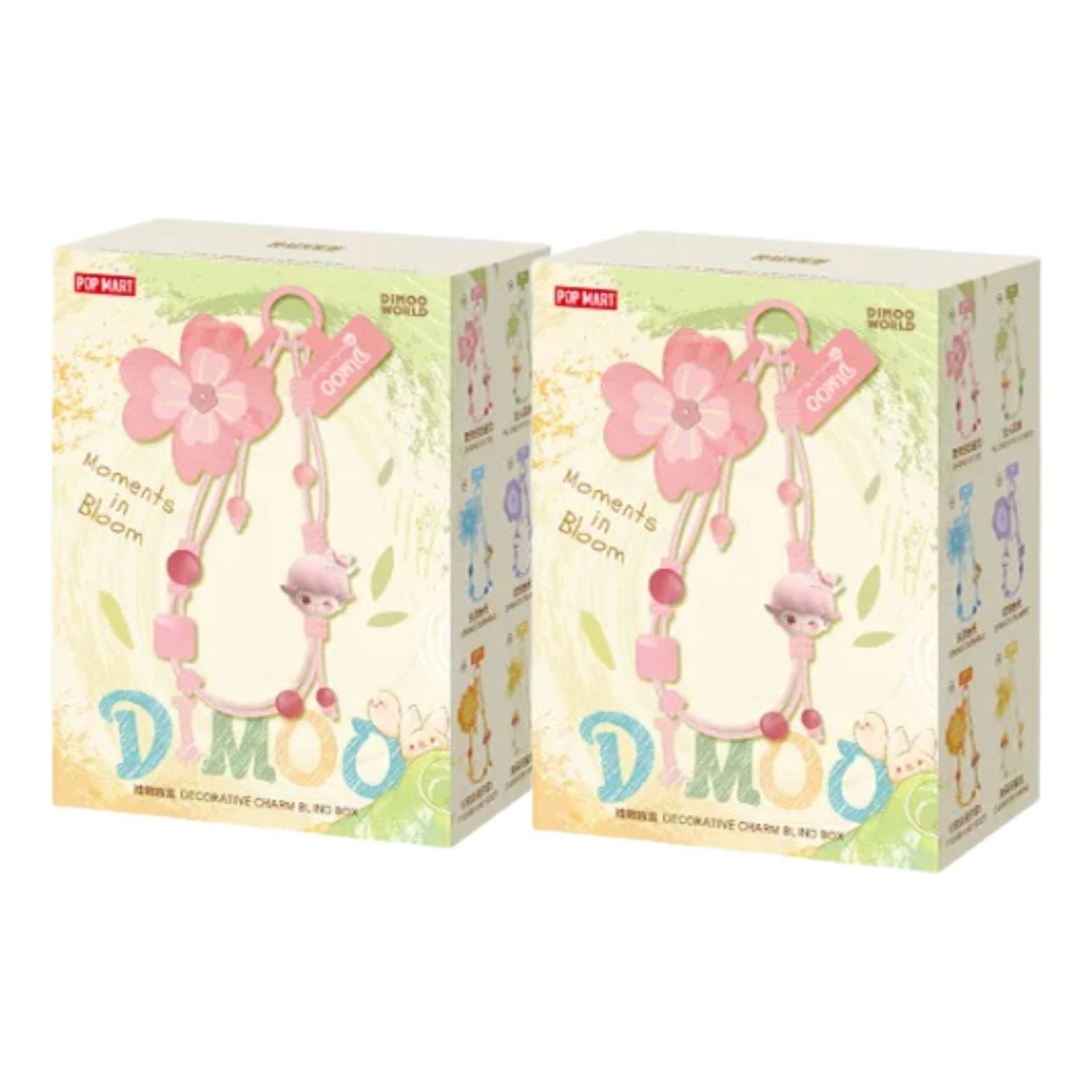 Pop Mart Dimoo Moments in Bloom Series Decorative Charm Sealed Case (2 Blind Boxes) PPMT-2603-0035-1083396607