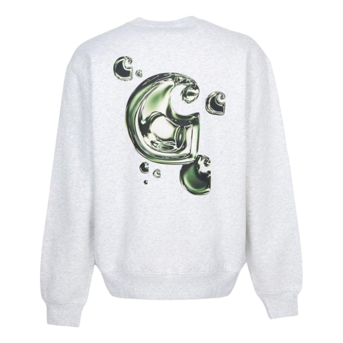 Carhartt WIP Solar Chrome Fleece Sweatshirt 'Gray' I035189-482-XX