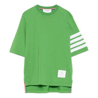 (WMNS) THOM BROWNE Short Sleeve T-Shirt 'Green' FJS102G-07862-330