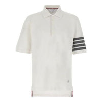 THOM BROWNE Collar Short Sleeve T-Shirt 'White' MJP136G-07976-100