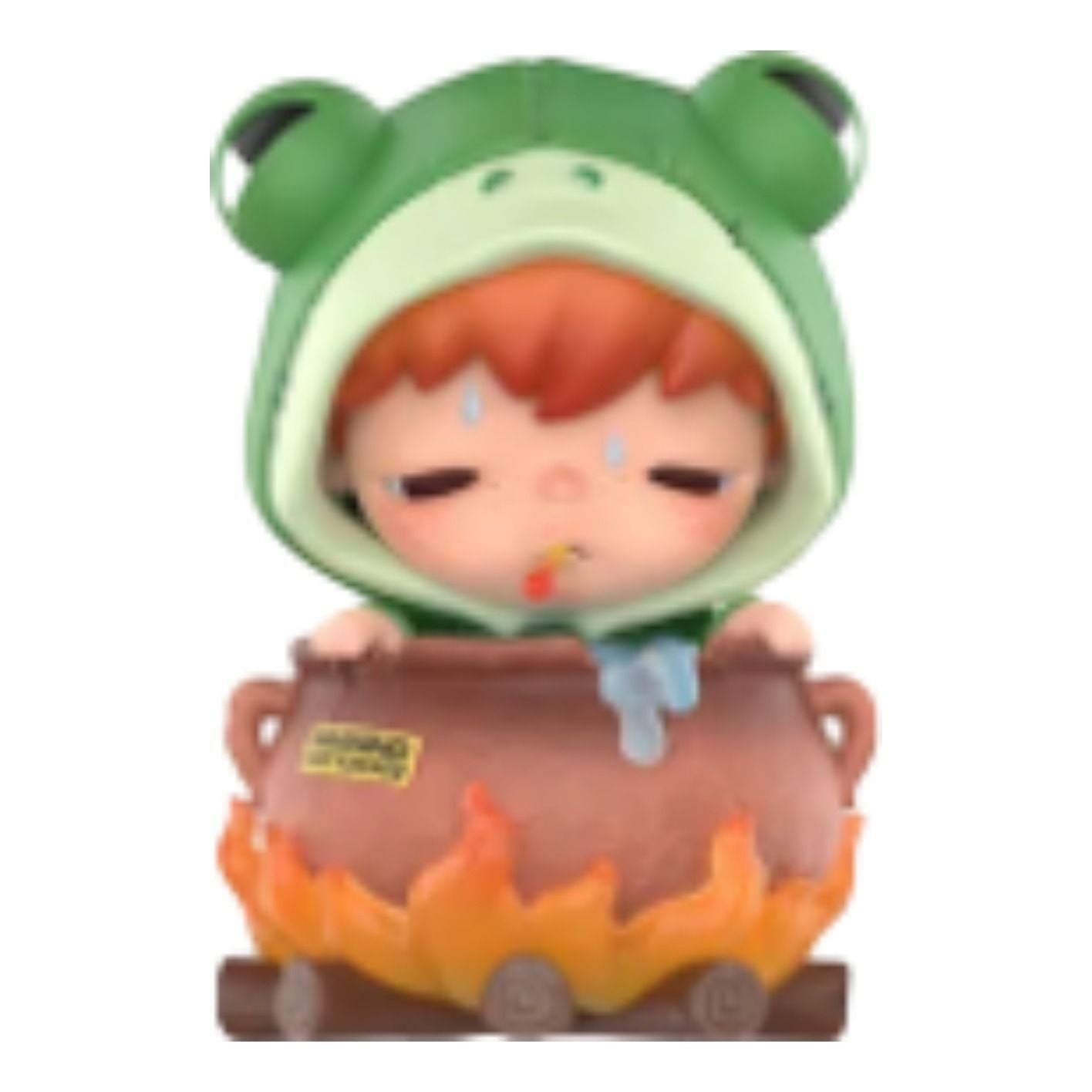 Pop Mart Hirono Tamed Wildgrass Series Figures 'Boiling Frog' PPMT-2603-0069-1097748292