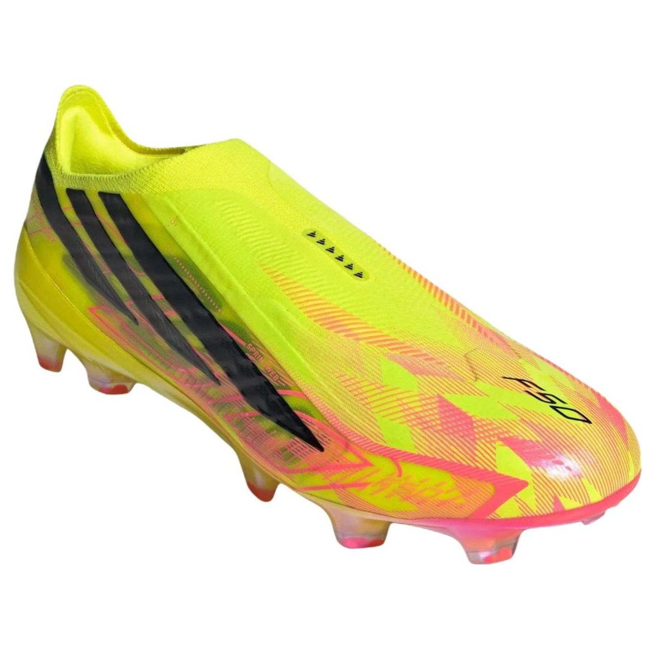 adidas F50 Hyperfast Elite Laceless FG 'Team Solar Yellow' KK1031