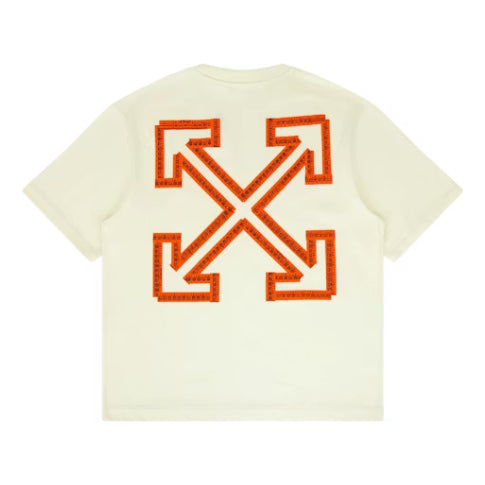 Off-White Tape Arrow Fit T-Shirt 'Vanilla Ice' 44OWOS26T059102