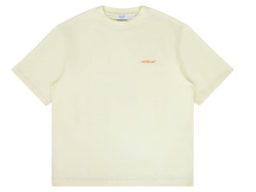 Off-White Tape Arrow Fit T-Shirt 'Vanilla Ice' 44OWOS26T059102