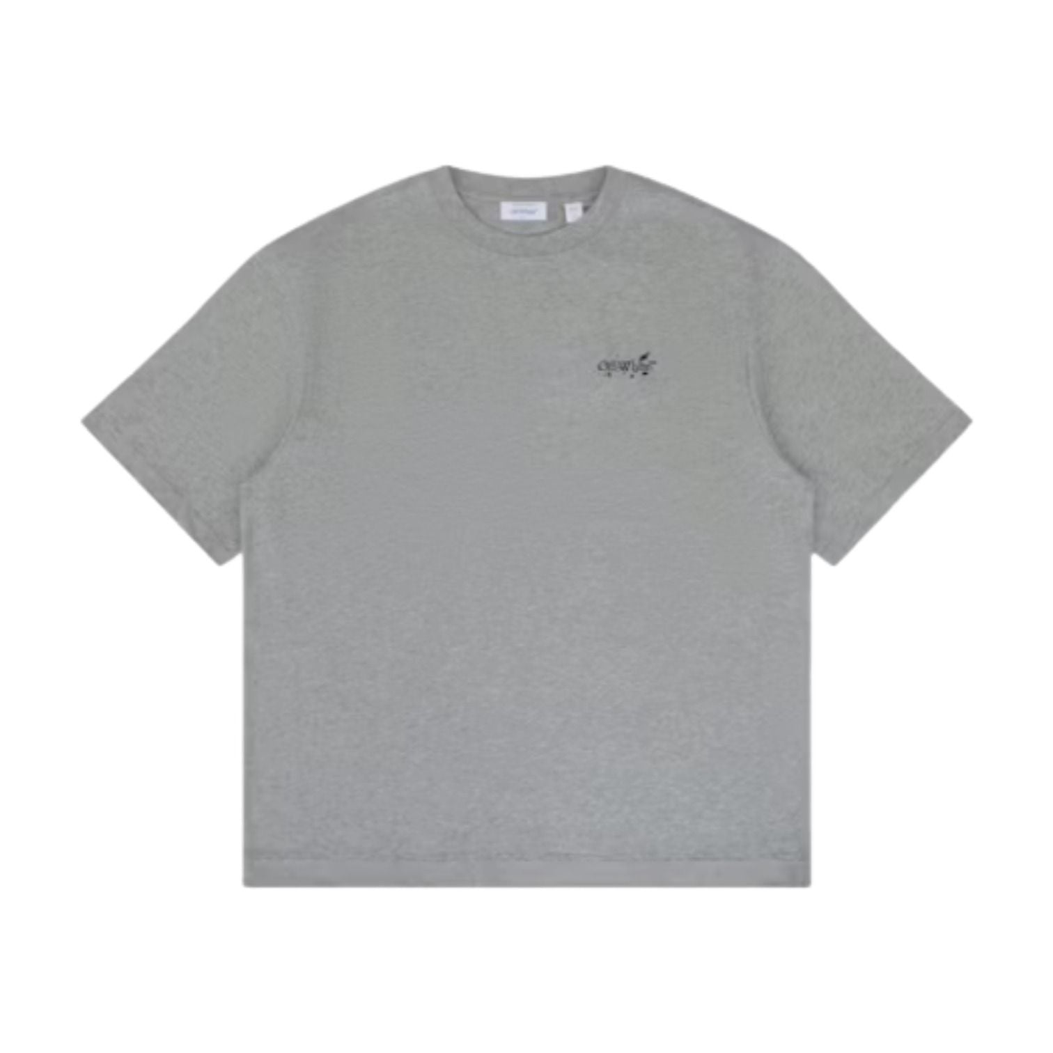 Off-White Paint Splatter Arrow Diag Fit T-Shirt 'Heather Grey' 44OWOS26T064030