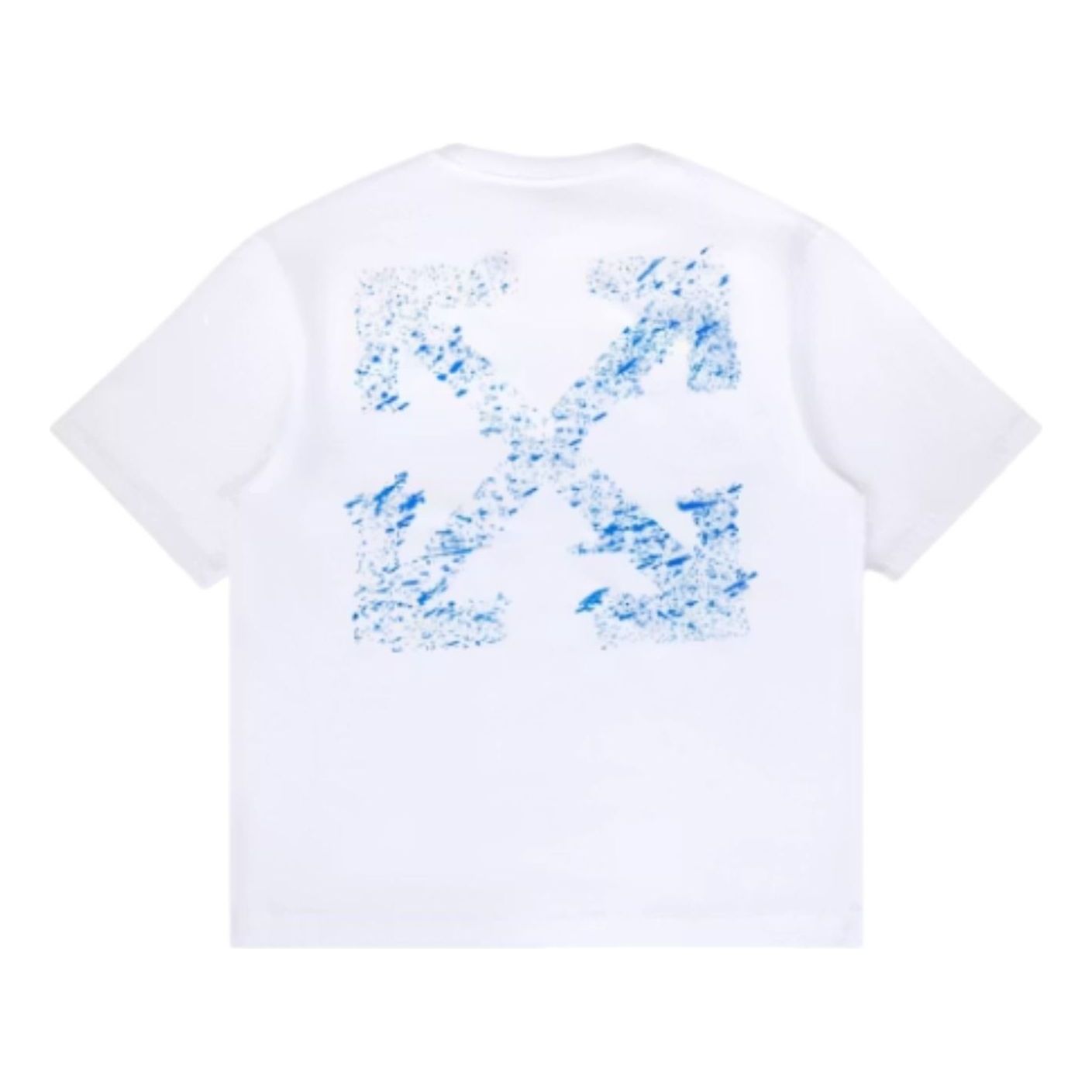 Off-White Paint Splatter Arrow Diag Fit T-Shirt 'White' 44OWOS26T064100
