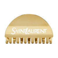 SAINT LAURENT Pre Owned 2020s Logo Hair Clip