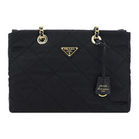 PRADA Nylon Shoulder Bag Regular Unisex Black