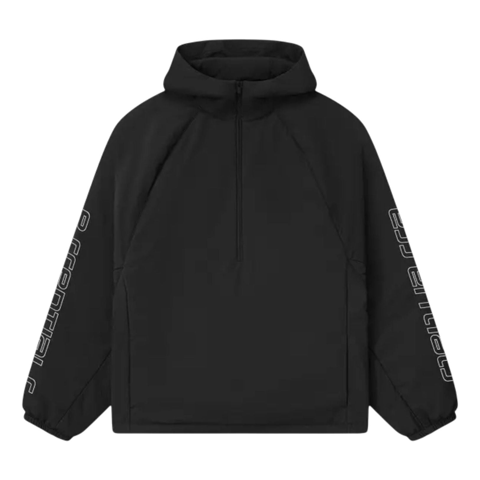 Fear of God Essentials Nylon Half Zip Anorak 'Vintage Black' 202HO258241F