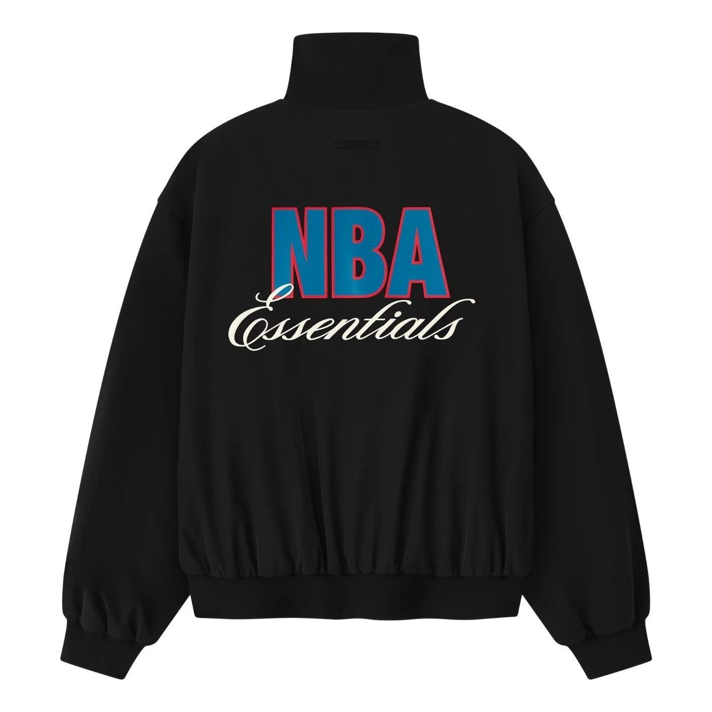 Fear of God Essentials Half Zip Track Jacket 'Black' 202NB254301F