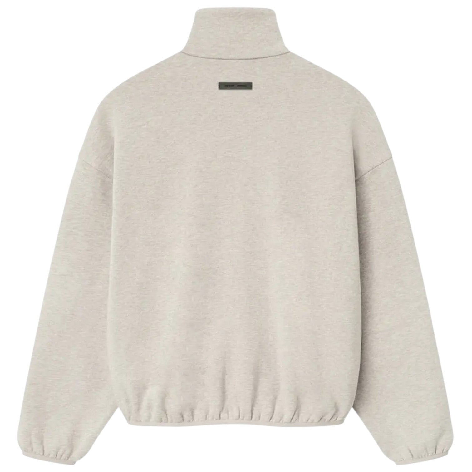 Fear of God Essentials Modern Fleece Track Jacket With Piping 'Heather Stone Cloud White' 202SP256892F