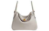 HERMES Lindy Evercolor Leather Portable Crossbody Bag, Shoulder Bag Women's