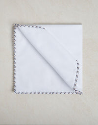 Brunello Cucinelli Contrasting-Edge Trim Handkerchief