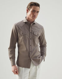 Brunello Cucinelli Men's Shirt Mw6044008_C6344