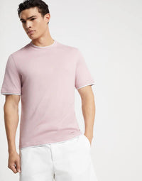 Brunello Cucinelli Double-Layer Cotton T-Shirt