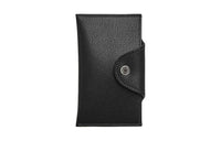 HERMES Iliade Tarmac Chamkila Goatskin Card Holder Women's Black