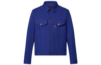 LOUIS VUITTON Denim Jacket Men's Blue