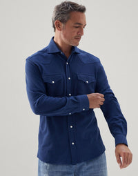 Brunello Cucinelli Long-Sleeve Button-Up Shirt